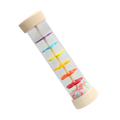 WOONEKY Regenmacher für Holz Musikinstrument mit Regengeräuschen Montessori Lernspielzeug Musikalität und Konzentration Geeignet für Kleinkinder und Vorschulkinder WOONEKY Regenmacher für Holz Musikinstrument mit Regengeräuschen Montessori Lernspielzeug Musikalität und Konzentration Geeignet für Kleinkinder und Vorschulkinder von WOONEKY