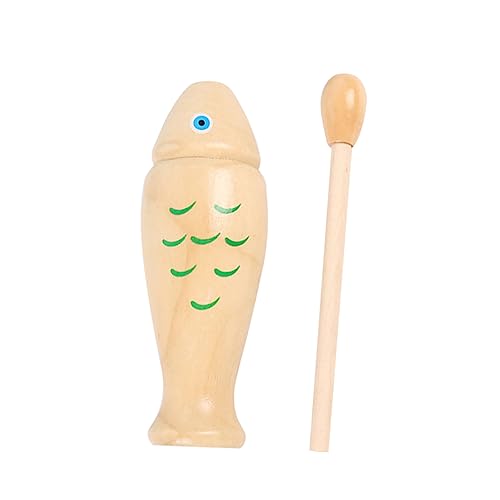 WOONEKY Rhythm Percussion Instrument aus Hochwertigem Holz Teiliges Musikinstrument Leicht Kompakt Einfach zu Bedienen Holzspielzeug für Musikalische Früherziehung und Eltern Junge von WOONEKY