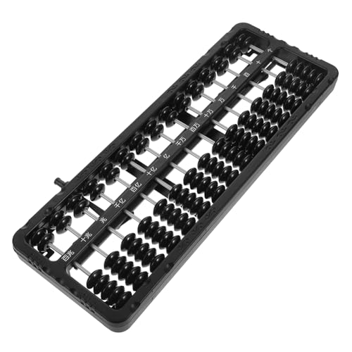 WOONEKY Rods mit Perlen pro Stange Traditionelles Lernspielzeug für Mathematik und Mentale Arithmetik mit Praktischer EIN klick Rücksetzfunktion für Effizientes Lernen von WOONEKY