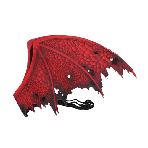 WOONEKY Rotes Teufelsflügel Cosplay Requisite aus Vliesstoff für Erwachsene Dekoratives Halloween Party Kostüm Zubehör Leichtes Show und Festival Accessoire für Themen und Maskenbälle WOONEKY Rotes Teufelsflügel Cosplay Requisite aus Vliesstoff für Erwachsene Dekoratives Halloween Party Kostüm Zubehör Leichtes Show und Festival Accessoire für Themen und Maskenbälle von WOONEKY