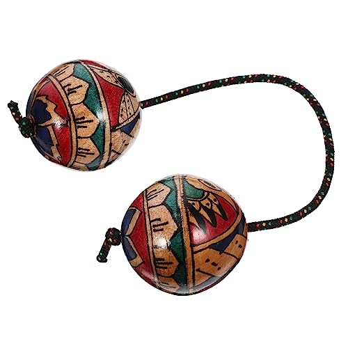 WOONEKY Sandball Rhythmusinstrument Handbemalt Percussion Tool für Konzerte Leicht und Tragbar für Rhythmusübungen Zufällige Farben WOONEKY Sandball Rhythmusinstrument Handbemalt Percussion Tool für Konzerte Leicht und Tragbar für Rhythmusübungen Zufällige Farben von WOONEKY