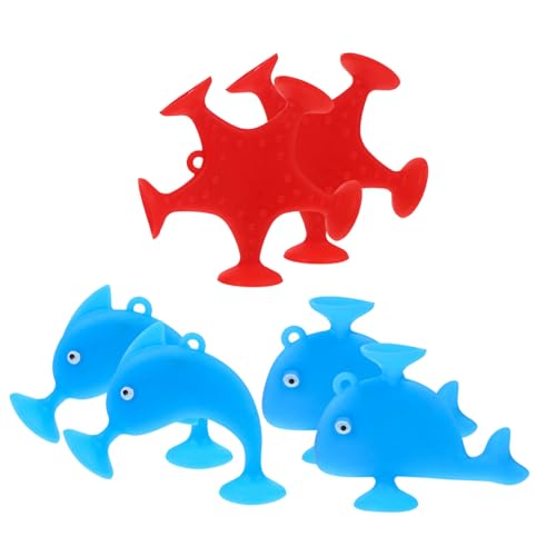 WOONEKY Saugnapf Bade Für Lustige Tierformen Badewannenspielzeuge Stern Wal Cartoon Badespielzeug Für Kleinkinder Und Babys WOONEKY Saugnapf Bade Für Lustige Tierformen Badewannenspielzeuge Stern Wal Cartoon Badespielzeug Für Kleinkinder Und Babys von WOONEKY