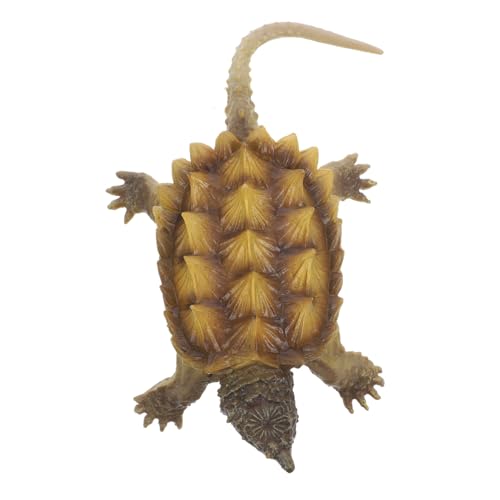 WOONEKY Schnappschildkröte Modell, Realistische Tierfigur, Gefälschtes Tiermodell, Simuliertes Tiermodell, Plastiktiermodell, Simulation, Plastikschildkrötenmodell, Simulationstiermodell, von WOONEKY