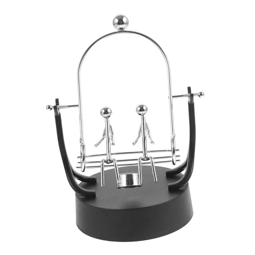 WOONEKY Schwungliebhaber Zartes Perpetuum Motion Instrument für Home Büro Dekoration Rostfrei Kreatives Design Elegantes Wohnaccessoire für Stilvolle WOONEKY Schwungliebhaber Zartes Perpetuum Motion Instrument für Home Büro Dekoration Rostfrei Kreatives Design Elegantes Wohnaccessoire für Stilvolle von WOONEKY
