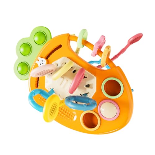 WOONEKY Neugeborenen Spielzeug Sensorischen Spielzeug Für Kleinkinder Pädagogisches Pull String von WOONEKY