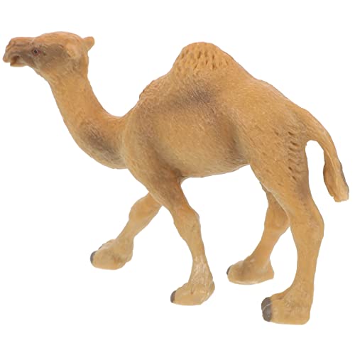 WOONEKY Simulation Kamelmodell Kamelstatue Gefälschte Kameldekoration Kleines Kamelmodell Kameldekoration Kinder Kamel Figur Dekorative Kameldekoration Kamelverzierung Kleine Kameldekoration von WOONEKY