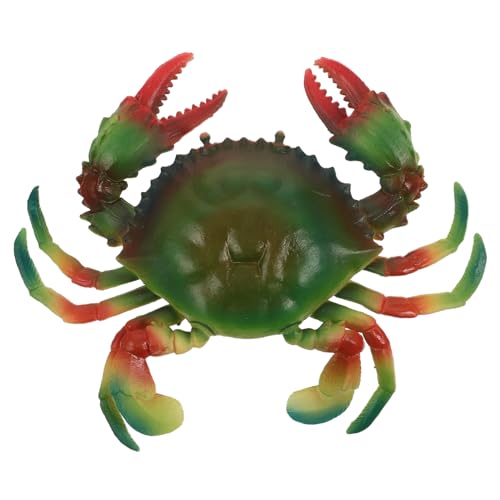 WOONEKY Simulation Krabbenmodell Kindertierspielzeug Modell Tierspielzeug Kid Sea Simulation Krabbenspielset Kinderspielzeug Meerestiere Kreative Simulation Krabbe Simulierte Krabbe von WOONEKY