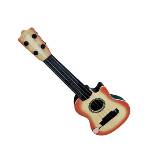 WOONEKY Simulierte Gitarre für Plastik Musikinstrument Modell für Anfänger Realistisches Design Sicher und Kinderfreundlich für Musikinteresse von WOONEKY