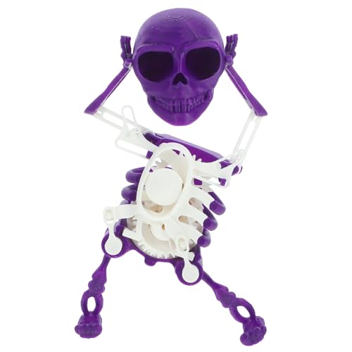 WOONEKY Skelett für Lustiges Fidget Toy Skelettform Tragbares Entspannungsspielzeug mit Gruseligem Design für Halloween und Kreative Spielstunden WOONEKY Skelett für Lustiges Fidget Toy Skelettform Tragbares Entspannungsspielzeug mit Gruseligem Design für Halloween und Kreative Spielstunden von WOONEKY
