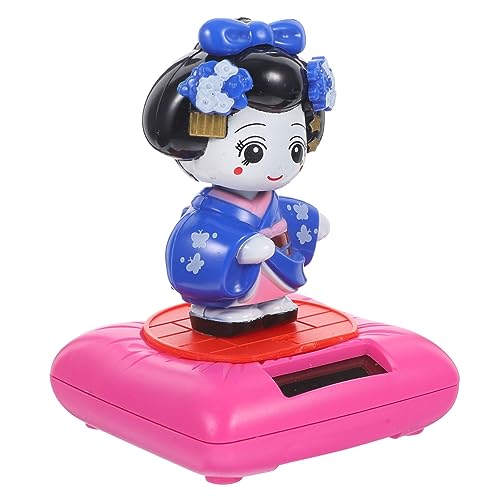 WOONEKY Solarbetriebene Kimono Puppe Wackelnde Figur für Auto und Wohnungsdekoration für Schreibtisch Garten und Mehr WOONEKY Solarbetriebene Kimono Puppe Wackelnde Figur für Auto und Wohnungsdekoration für Schreibtisch Garten und Mehr von WOONEKY