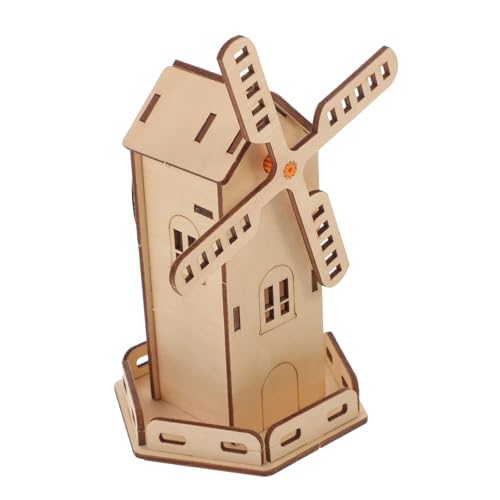 WOONEKY Solarbetriebenes Windrad Bastelset für DIY Windmühle aus Holz Einfach zu Montierendes Wissenschaftsexperiment Fördert Beobachtung und Denkvermögen Sicher und Kindgerecht WOONEKY Solarbetriebenes Windrad Bastelset für DIY Windmühle aus Holz Einfach zu Montierendes Wissenschaftsexperiment Fördert Beobachtung und Denkvermögen Sicher und Kindgerecht von WOONEKY