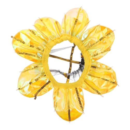 WOONEKY Sonnenblumen Kostüm Hut für Lustige Kopfbedeckung für Kindergartenaufführungen und Themenpartys Leicht und Bequem Perfektes Zubehör für Tanz Events und Halloween WOONEKY Sonnenblumen Kostüm Hut für Lustige Kopfbedeckung für Kindergartenaufführungen und Themenpartys Leicht und Bequem Perfektes Zubehör für Tanz Events und Halloween von WOONEKY