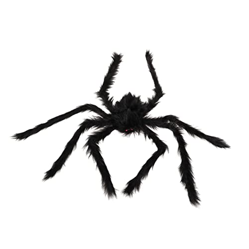 WOONEKY Spukhaus-Requisite Plüsch Spinne Spielzeug Halloween-Dekor-Spinnen verfolgt Halloween kostüm Halloween Costume schmücken Gruselige Halloween-Party-Dekoration Plüschtier Requisiten von WOONEKY