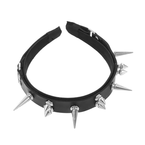 WOONEKY Steampunk Gothic Stirnband mit Metallspitzen Punk Nieten Haarreif für Damen Barock Stil Bequem und Langlebig für Kostümpartys Halloween Festivals und Modeschauen WOONEKY Steampunk Gothic Stirnband mit Metallspitzen Punk Nieten Haarreif für Damen Barock Stil Bequem und Langlebig für Kostümpartys Halloween Festivals und Modeschauen von WOONEKY