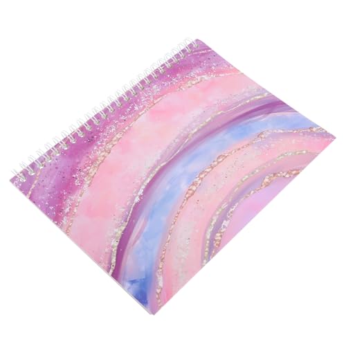 WOONEKY Stickerbuch Wiederverwendbar aus Hochwertigem Trennpapier für Dekorationsaufkleber und Tapes Praktische Aufbewahrungslösung für Scrapbooking und DIY Projekte Seiten von WOONEKY