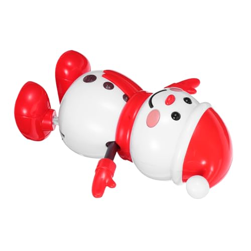 WOONEKY Tanzen Schneemann Weihnachts-Schneemann-Puppe Gefälligkeiten für Weihnachtsfeiern Plastik Weiß WOONEKY Tanzen Schneemann Weihnachts-Schneemann-Puppe Gefälligkeiten für Weihnachtsfeiern Plastik Weiß von WOONEKY