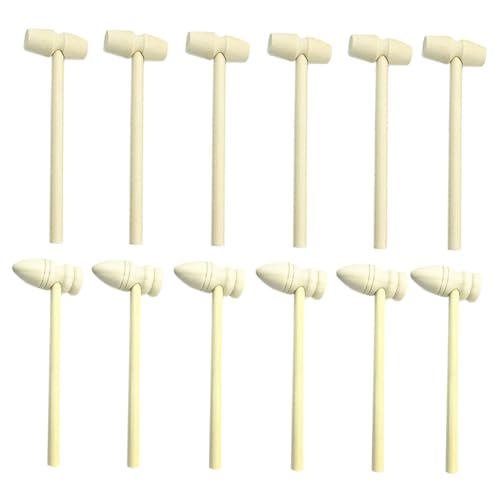 WOONEKY Teiliges Mini Holzhammer aus Massivem Naturholz Kreatives DIY Kinderspielzeug Robust für Krabben und Hummer Vielseitig als Meeresfrüchte und Bastelwerkzeug Langlebig für WOONEKY Teiliges Mini Holzhammer aus Massivem Naturholz Kreatives DIY Kinderspielzeug Robust für Krabben und Hummer Vielseitig als Meeresfrüchte und Bastelwerkzeug Langlebig für von WOONEKY