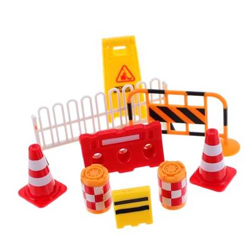 WOONEKY Teiliges Mini Verkehrszeichen Spielset Lernspielzeug Verkehrsabsperrungen Modell für Vorschulkinder zur Verkehrssicherheit und Straßensimulation Pädagogisch und Interaktiv WOONEKY Teiliges Mini Verkehrszeichen Spielset Lernspielzeug Verkehrsabsperrungen Modell für Vorschulkinder zur Verkehrssicherheit und Straßensimulation Pädagogisch und Interaktiv von WOONEKY
