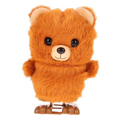 WOONEKY Tier Wind Up Bär Aufziehspielzeug Lustiges Clockwork für Jungen und Mädchen Interaktives für und Außenbereich für und Garten Dekoration von WOONEKY