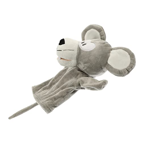 WOONEKY Tierische Handpuppe für Plüschspielzeug für Kreatives Rollenspiel Fördert Motorische Fähigkeiten und Kommunikation für Geschichtenerzählen und Interaktion von WOONEKY