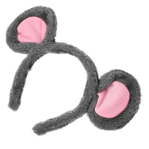 WOONEKY Tierohr-stirnband Mausohren Stirnband Rattenkostüm Stirnband Für Damen Halloween-accessoire WOONEKY Tierohr-stirnband Mausohren Stirnband Rattenkostüm Stirnband Für Damen Halloween-accessoire von WOONEKY
