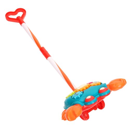 WOONEKY Trolley- Lauflernhilfe für Kleinkinder Spielzeuge, die dem beim Laufen helfen Stoßspielzeug für Kleinkinder Push - Lauflernhilfe für Babys Plastik von WOONEKY