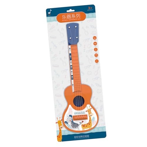 WOONEKY Ukulele Frühes Lerninstrument Realistische Gitarrensimulation Sicher Verarbeitet für Musikalische Früherziehung und Bühnenauftritte von Kleinkindern Zufällige Zufällige Farbe von WOONEKY