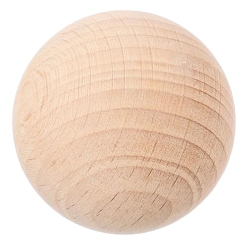 WOONEKY Unlackierte Hartholz Kugel für Outdoor Sport Gartenaktivitäten und Strandspaß Ergonomisches Design für Altersgruppen WOONEKY Unlackierte Hartholz Kugel für Outdoor Sport Gartenaktivitäten und Strandspaß Ergonomisches Design für Altersgruppen von WOONEKY