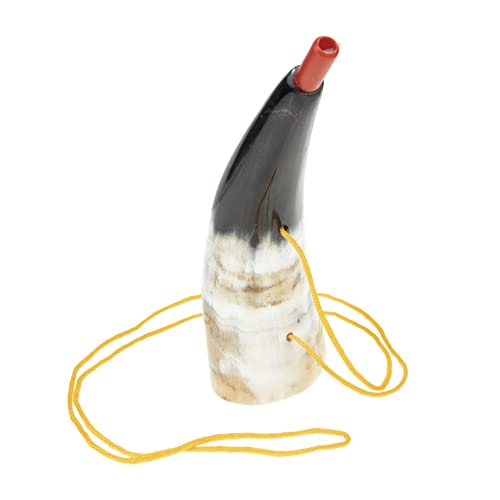 WOONEKY Viking Horn Tragbares Jubelhorn aus Natürlichem Material für Sportevents Outdoor Aktivitäten und Partys Zufällige Farben WOONEKY Viking Horn Tragbares Jubelhorn aus Natürlichem Material für Sportevents Outdoor Aktivitäten und Partys Zufällige Farben von WOONEKY