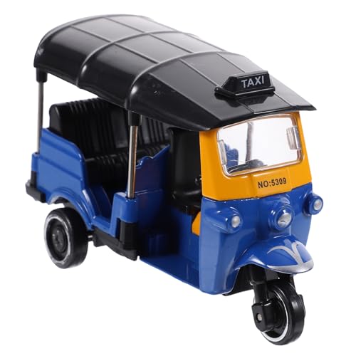 WOONEKY Vintage Dreirad Modell aus Legierung Detailreiche Miniatur Rostfrei und Langlebig Dekoratives Klassisches Auto Ornament für Wohnzimmer Büro und Sammler WOONEKY Vintage Dreirad Modell aus Legierung Detailreiche Miniatur Rostfrei und Langlebig Dekoratives Klassisches Auto Ornament für Wohnzimmer Büro und Sammler von WOONEKY