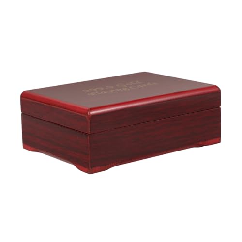 WOONEKY Vintage Holz Poker Aufbewahrungsbox Praktische und Kompakte Spielkartenbox für Schreibtisch Vielseitig Einsetzbar zur Aufbewahrung Kleiner Gegenstände Einfach zu Bedienen WOONEKY Vintage Holz Poker Aufbewahrungsbox Praktische und Kompakte Spielkartenbox für Schreibtisch Vielseitig Einsetzbar zur Aufbewahrung Kleiner Gegenstände Einfach zu Bedienen von WOONEKY