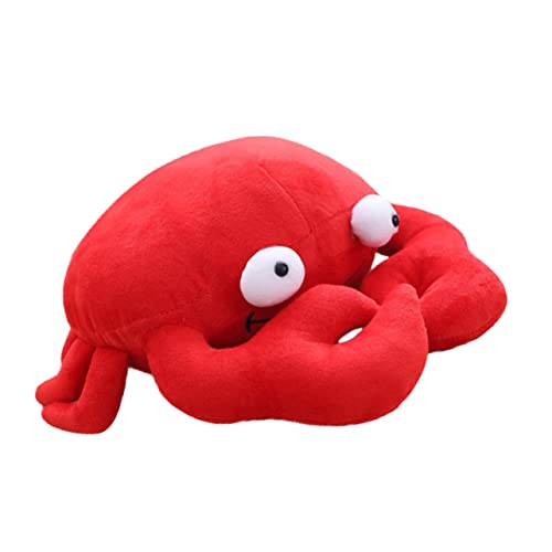 WOONEKY Vivid Krabben Plüschtier Kuschelkissen aus Sicherem PP Baumwollstoff Lebendige Heimdekoration Geburtstagsgeschenk für Familien WOONEKY Vivid Krabben Plüschtier Kuschelkissen aus Sicherem PP Baumwollstoff Lebendige Heimdekoration Geburtstagsgeschenk für Familien von WOONEKY