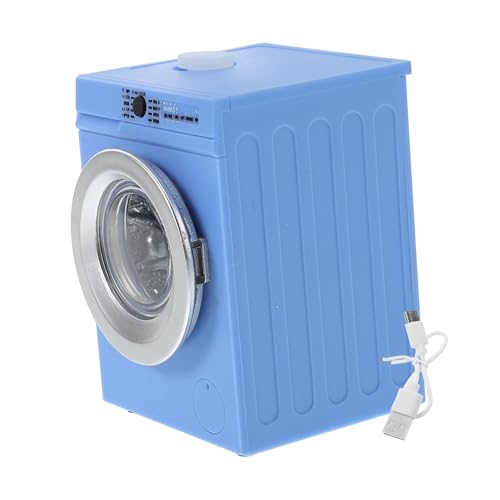 WOONEKY Waschmaschine für Puppenhaus mit Wiederaufladbarem Design Detailgetreu für Spielzimmer und Miniaturumgebungen WOONEKY Waschmaschine für Puppenhaus mit Wiederaufladbarem Design Detailgetreu für Spielzimmer und Miniaturumgebungen von WOONEKY