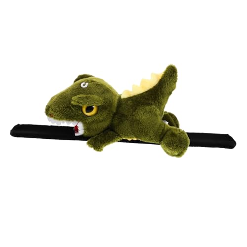 WOONEKY Weiches Dinosaurier Plüschtier als Motorrad Rückseiten Dekoration Langlebiges Kreatives Kuschelspielzeug Einfach zu Befestigen als Partygeschenk für Jungen von WOONEKY