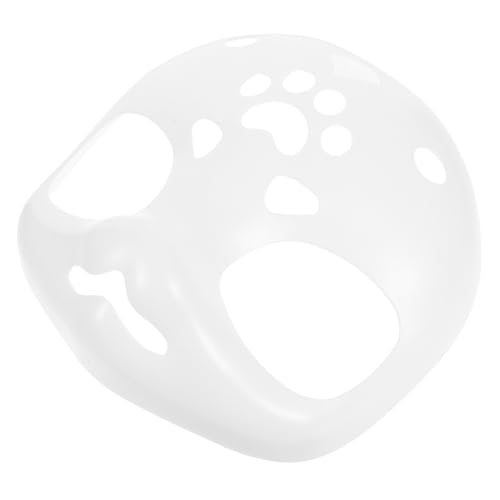 WOONEKY Weißer Fursuit Kopf Basis Unbemalt DIY Blank Tiermaske Flauschiges Kostüm Zubehör für Halloween Maskenball Cosplay Party Vielseitige Weiche und Langlebige Basis für Individuelles WOONEKY Weißer Fursuit Kopf Basis Unbemalt DIY Blank Tiermaske Flauschiges Kostüm Zubehör für Halloween Maskenball Cosplay Party Vielseitige Weiche und Langlebige Basis für Individuelles von WOONEKY