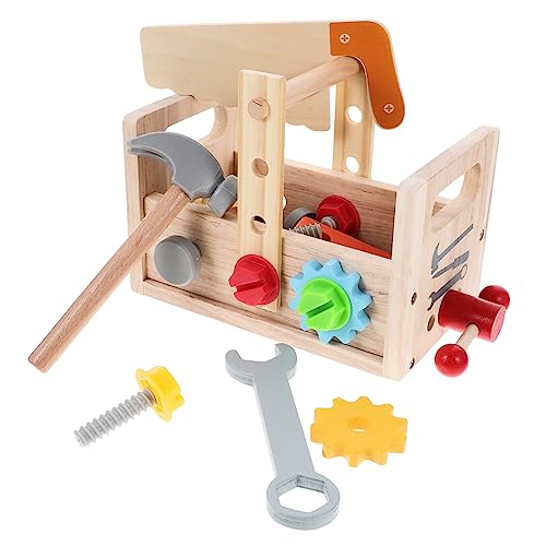 WOONEKY Werkzeugset Teilig Buntes Lernspielzeug Hand Auge Koordination Pädagogisches Reparaturspielzeug Kunststoff Holz Sicher Kreativ WOONEKY Werkzeugset Teilig Buntes Lernspielzeug Hand Auge Koordination Pädagogisches Reparaturspielzeug Kunststoff Holz Sicher Kreativ von WOONEKY