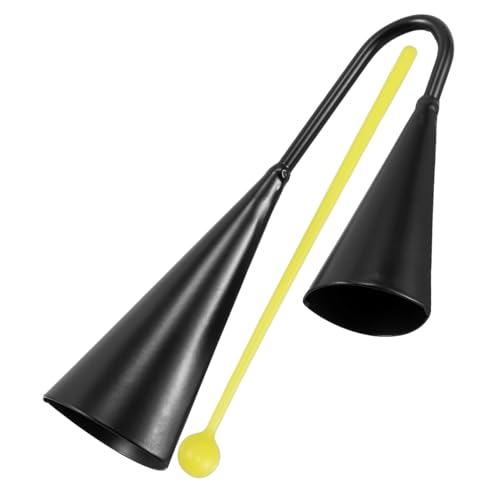 WOONEKY Zwei Handglocke für Musikalischen Entwicklung und des Rhythmusgefühls Sicher und Leicht zu Handhaben von WOONEKY
