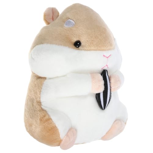 WOONEKY ausgestopftes Hamsterspielzeug Hamster-Kuscheltiere Hamster-Plüschtiere Kawaii Kindergeburtstag gastgeschenke Körperkissen Plüschhamster für Kinder behaart Kleidung Band Rucksack WOONEKY ausgestopftes Hamsterspielzeug Hamster-Kuscheltiere Hamster-Plüschtiere Kawaii Kindergeburtstag gastgeschenke Körperkissen Plüschhamster für Kinder behaart Kleidung Band Rucksack von WOONEKY