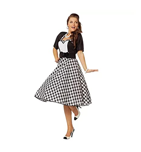 WOOOOZY Damen-Kostüm Rock'n'Roll, Gr. 42 - inklusive praktischem Kleidersack WOOOOZY Damen-Kostüm Rock'n'Roll, Gr. 42 - inklusive praktischem Kleidersack von PAPSTAR