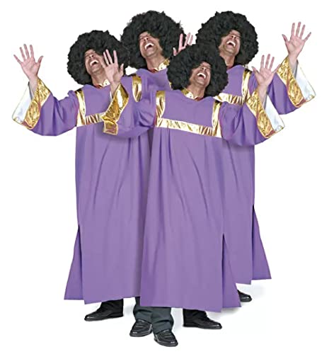 WOOOOZY Herren-Kostüm Gospel-Singer, Einheitsgrösse - inklusive praktischem Kleidersack von PAPSTAR