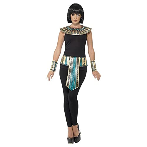 WOOOOZY NEU Ägyptisches Set, Gold, Mit Kragen, Armstulpen und Gürtel von PAPSTAR