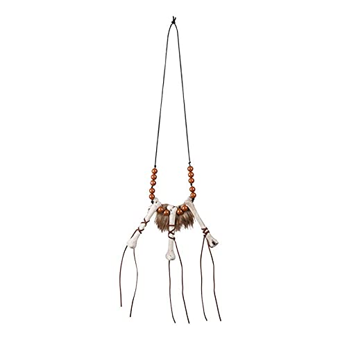 PAPSTAR NEU Kette Voodoo mit Perlen, Fell und Knochen PAPSTAR NEU Kette Voodoo mit Perlen, Fell und Knochen von PAPSTAR