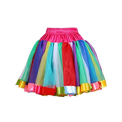 WOOOOZY Petticoat Deluxe Multicolor, bunt, Einheitsgr. von PAPSTAR