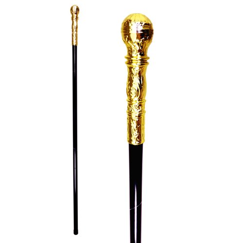 WOOOOZY Spazierstock mit Goldener oder silberner Knauf WOOOOZY Spazierstock mit Goldener oder silberner Knauf von PAPSTAR