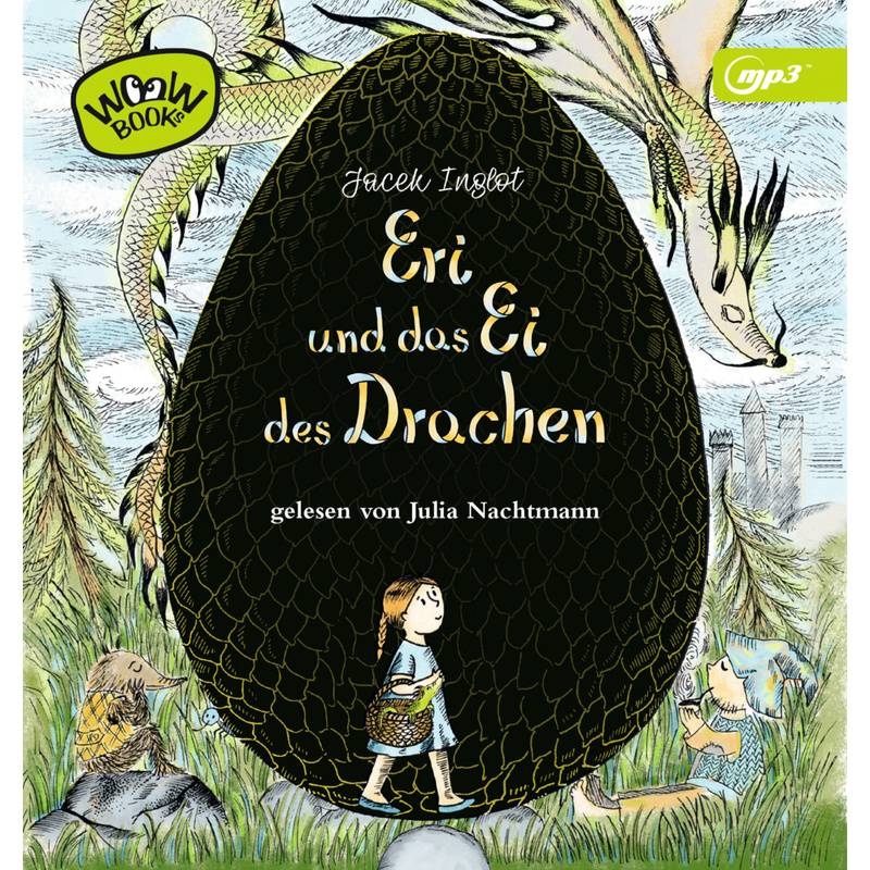 Eri und das Ei des Drachen, Audio-CD, MP3,Audio-CD von WOOW Books