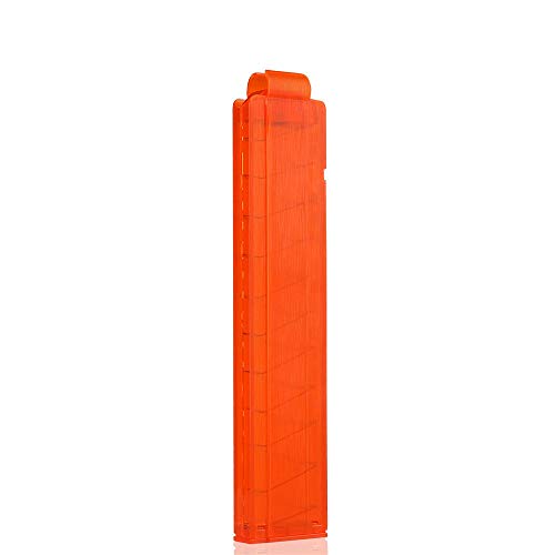 WORKER 15-Darts Talon Stefan Magazine Short Darts Clip for Nerf Modify Toy and Dart Zone/WORKER Blaster (Orange) von WORKER