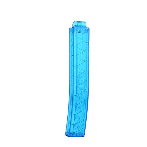 WORKER 18 Darts Curved Talon Magazine Short Darts Clip for Nexus Pro Series Blaster and Nerf Modified Toys (Blue Transparent) von WORKER