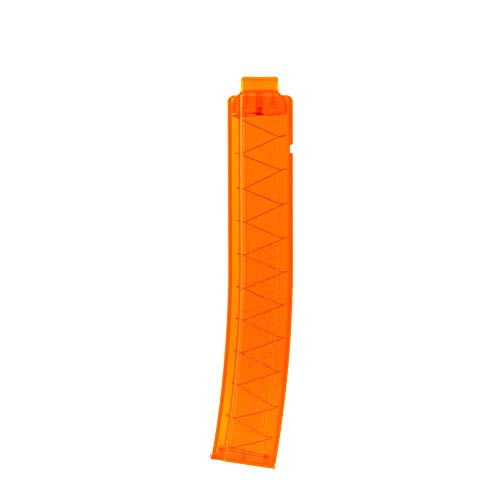 WORKER 18 Darts Curved Talon Magazine Short Darts Clip for Nexus Pro Series Blaster and Nerf Modified Toys (OrangeTransparent) von WORKER