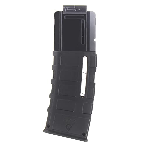 WORKER F10555 15-Darts Magazine for Nerf Elite Series Color Black WORKER F10555 15-Darts Magazine for Nerf Elite Series Color Black von WORKER