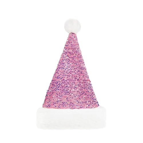 WOURRD Plüsch Weihnachts Weihnachtsmütze Mit Pailletten White Bim Für Weihnachtsfeiern Geben Liebe Neujahrsparty Cosplay Accessoires WOURRD Plüsch Weihnachts Weihnachtsmütze Mit Pailletten White Bim Für Weihnachtsfeiern Geben Liebe Neujahrsparty Cosplay Accessoires von WOURRD